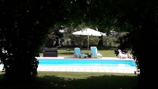 Pool side view